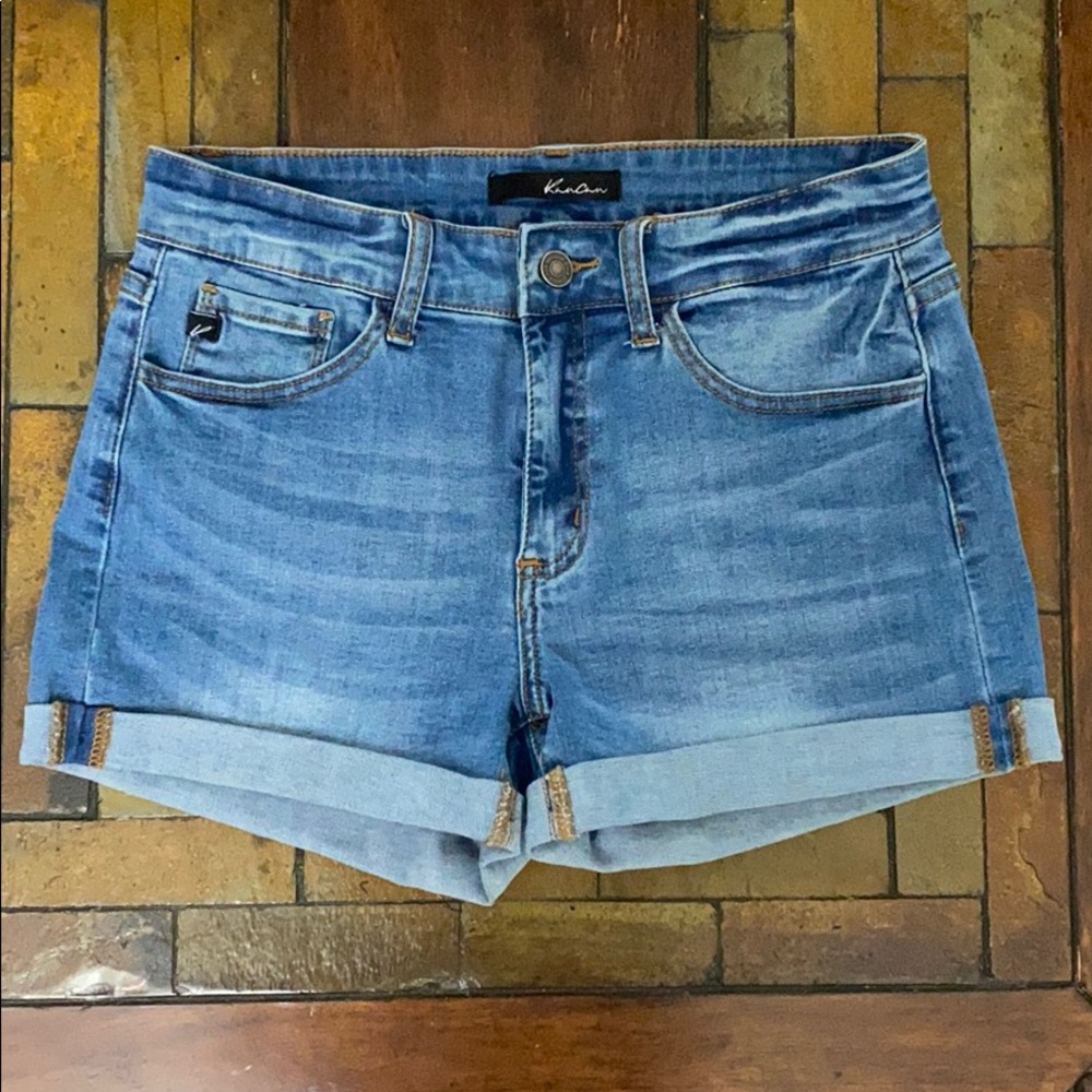 KanCan Rolled Hem Shorts